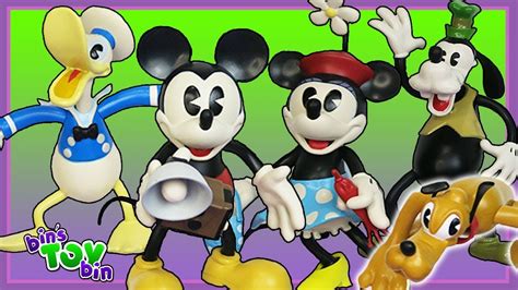 mickey mouse and friends disney parks exclusive timeless vinyl figures youtube