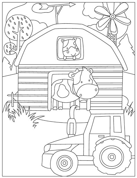 tractors coloring pages   printable  verbnow