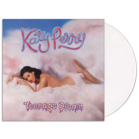 katy perry teenage dream vinyl 2xlp white colored sealed new capitol