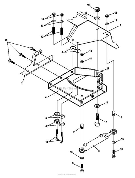 bunton bobcat ryan   rotary sweeper  hyd rs jacobsen parts diagram  pivot