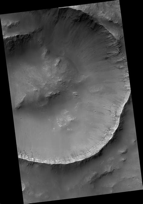 hirise small crater  herschel crater  recurring slope lineae  features esp