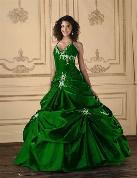 green gown dressedupgirlcom