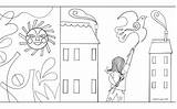 Imagination Stretch Coloring Pages Rafael Supermoon sketch template