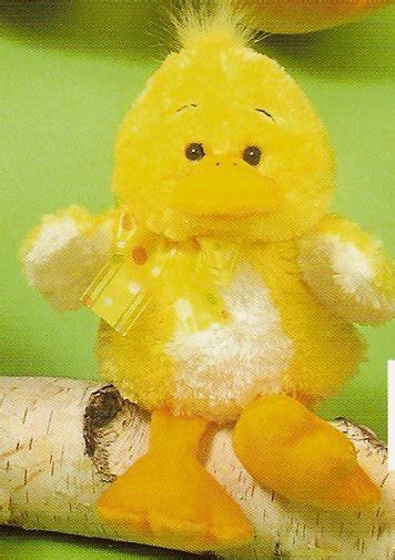 russ berrie easter and spring sunflower plush duck small 11