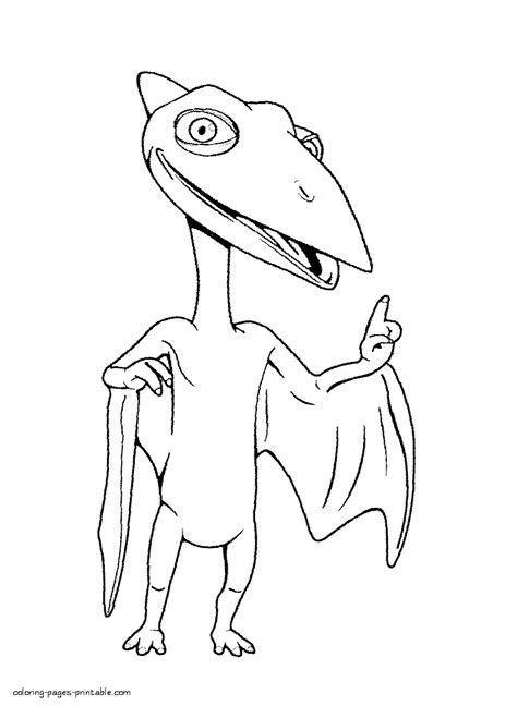 dinosaur train coloring pages characters don coloring pages