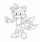 Tails Wip Lineart Drawing Coloring Deviantart sketch template