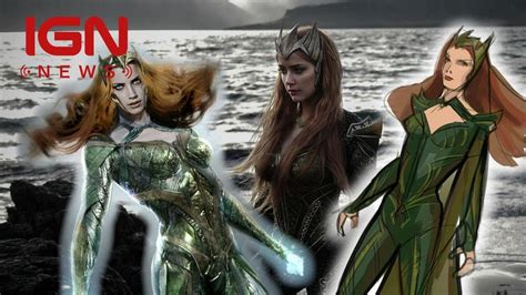 Justice League 1st Look At Amber Heard As Mera Ign News