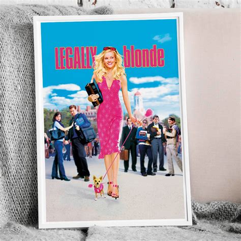 Legally Blonde Poster 2 Part 2001 And 2003 Reese Witherspoon Luke