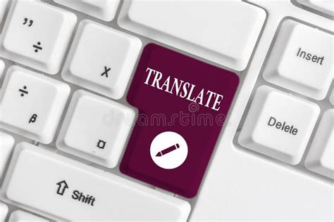 vertaling tekst schrijven vertalen concept betekent een ander woord met de zelfde gelijkwaardige