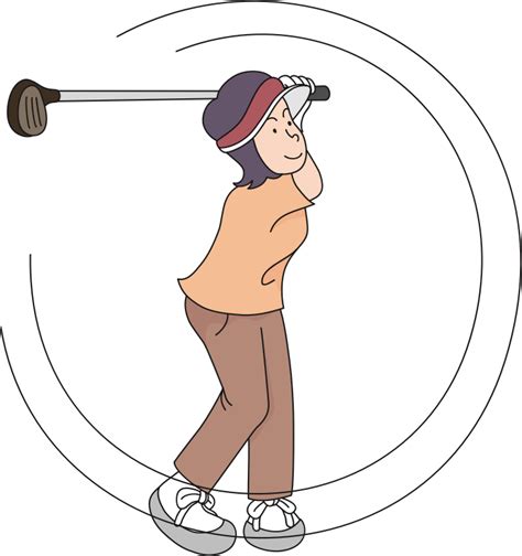 female golfer  openclipart