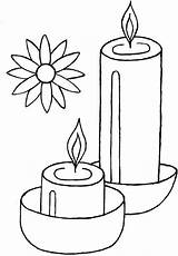 Diwali Drawing Colouring Pages Coloring Happy Kids Candles Familyholiday Candle Diya Related Family Holiday Drawings Craft Getdrawings Lights Festival Printable sketch template