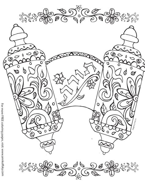 shavuot coloring pages crafts