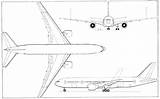 Boeing Airplane 777 Plane B777 Coloring Diagram Airliners Aviation Pages Forum Sketch Wings Animation Boeing777 sketch template