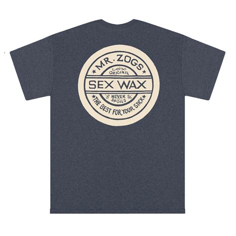 Sexwax Plain Star Mens Short Sleeve 01s Mr Zogs Surfboard Wax