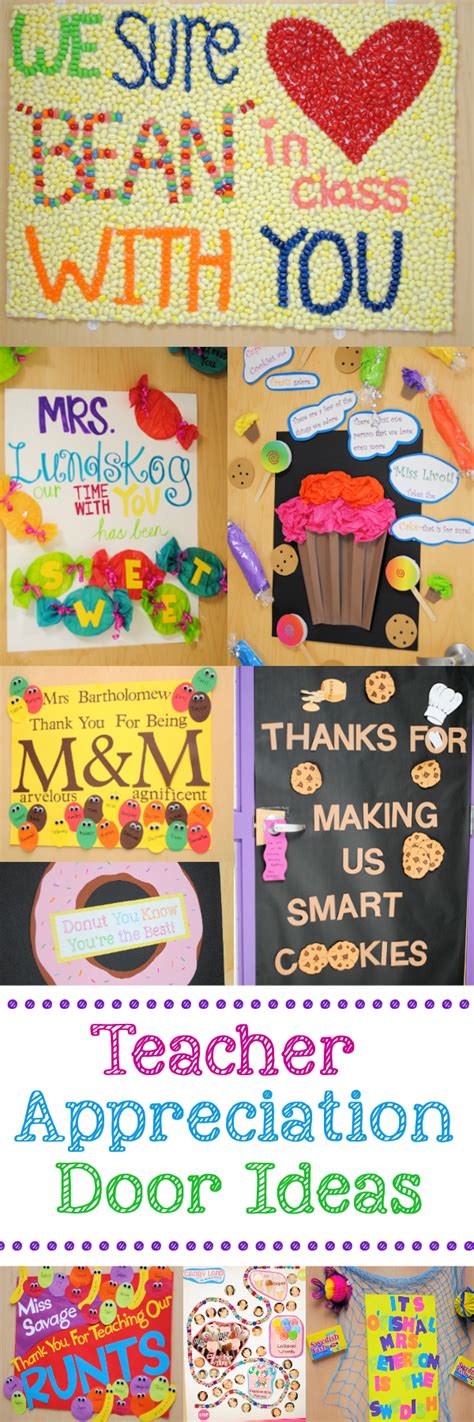 teacher appreciation ideas gifts doors themes  crazy