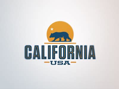 california usa california logo logo design california