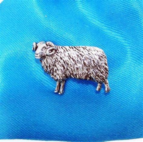 Sheep Pin Badge High Quality Pewter Ts From Pageant Pewter