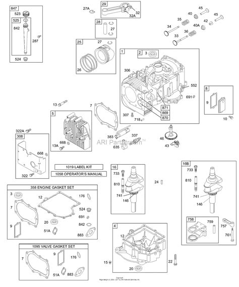 briggs stratton engine parts diagram wiring