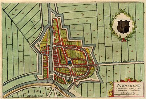 map  purmerend netherlands oude kaarten nederland kaarten