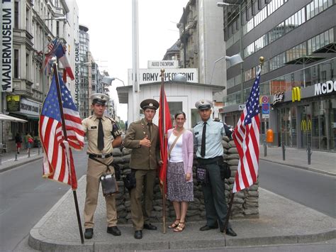 east german border crossing   pictures snapped    checkpoint charlie