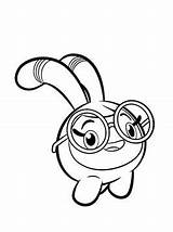 Abby Hatcher Kids Squeaky Peeper Fa Coloring Pages Fun sketch template