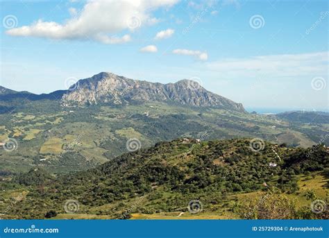 reales mountains andalusia spain stock images image