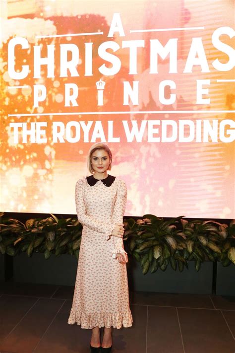 Rose Mciver At A Christmas Prince The Royal Wedding