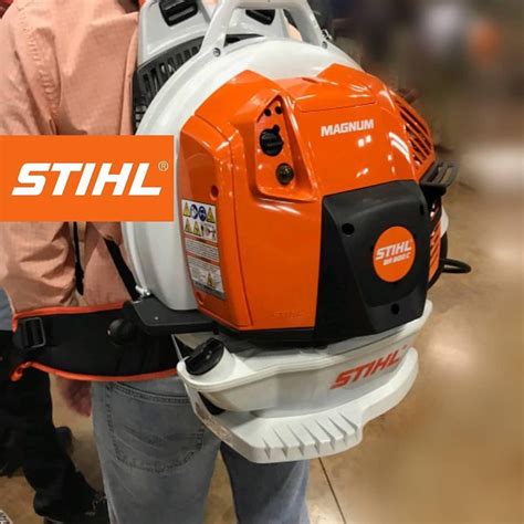 stihl br    magnum backpack blower sharpes lawn equipment