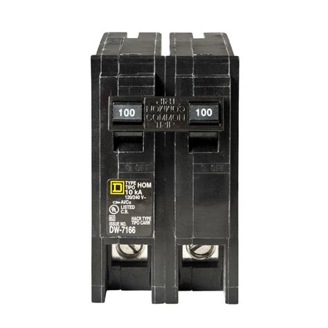 square  homeline  amp  pole circuit breaker homc  home depot