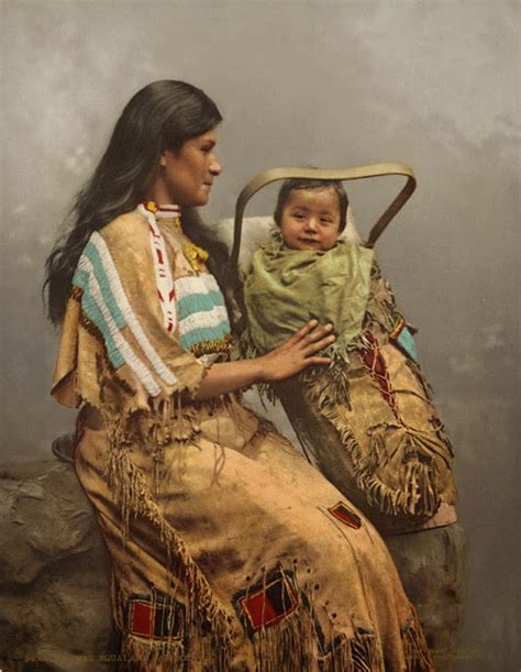 Native American Indian Pictures Color Photo Of A Chippewa