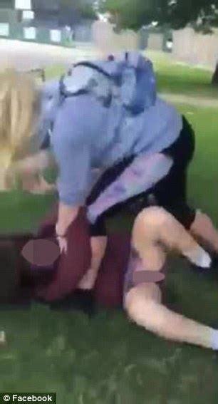 australian high school fight erupts between two girls in argument over a guy daily mail online