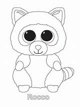 Beanie Boo Boos sketch template