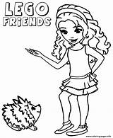 Lego Friends Coloring Pages Hello Animal Printable Friend Print Emma Book Color Clipartmag Library Clipart Comments Coloringhome sketch template