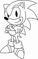 Coloring Pages Sonic Characters Colouring Color Sheets Kids Sheet Print Coloriage Cartoon sketch template