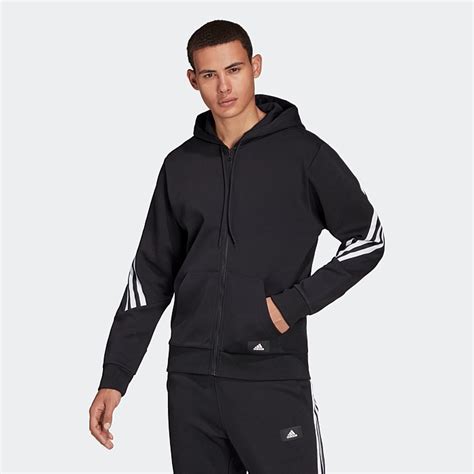 sportswear future icons  stripes full zip hoodie