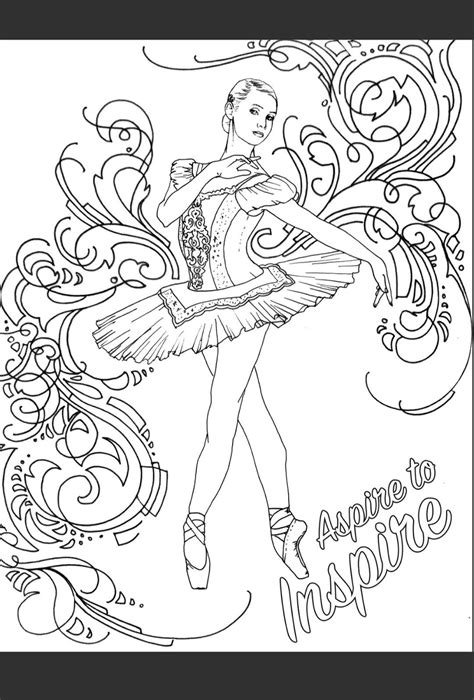 coloring pages dance