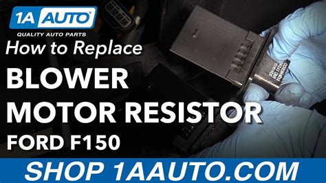 ford  blower motor resistor replacement