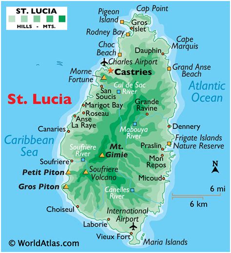 st lucia jewel   caribbean facts  fun