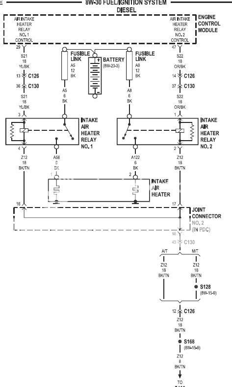 cummins grid heater wiring diagram