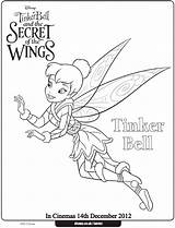 Coloring Pages Tinkerbell Wings Secret Tinker Bell Fairies Disney Printable Kids Periwinkle Ausmalbilder Kleurplaat Fairy Friends Geheimnis Das Der Printables sketch template