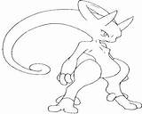 Coloring Mewtwo Mega Pages Getcolorings Born Color Getdrawings sketch template