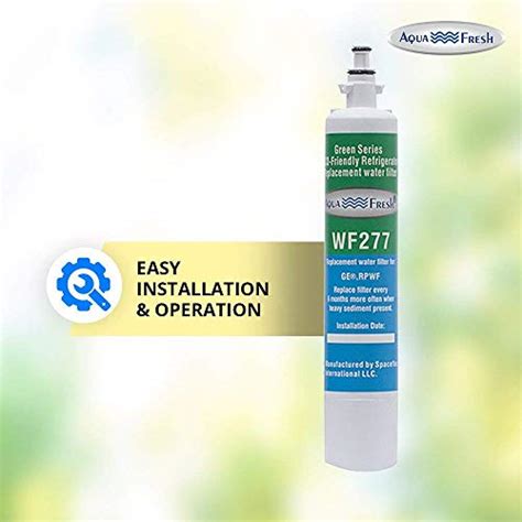 Aqua Fresh Wf277 Replacement Rpwf Refrigerator Water Filter Compatible
