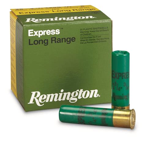 remington express long range loads  gauge  shell  rounds   gauge shells