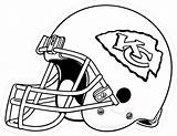Chiefs Coloring Pages Nfl Print Kids Helmet Color Zone Logos Click Gif sketch template