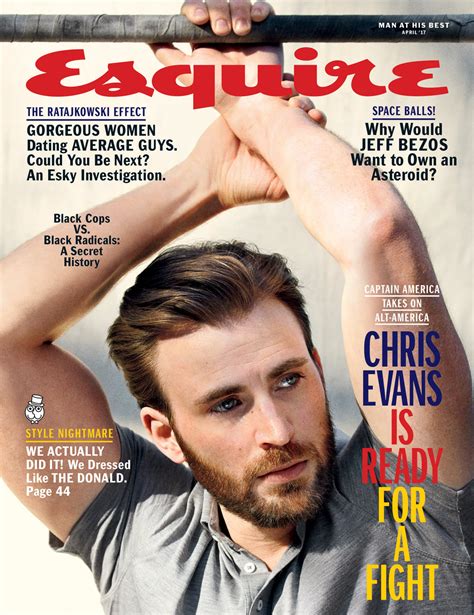 Chris Evans Covers Esquire Magazine Tom Lorenzo