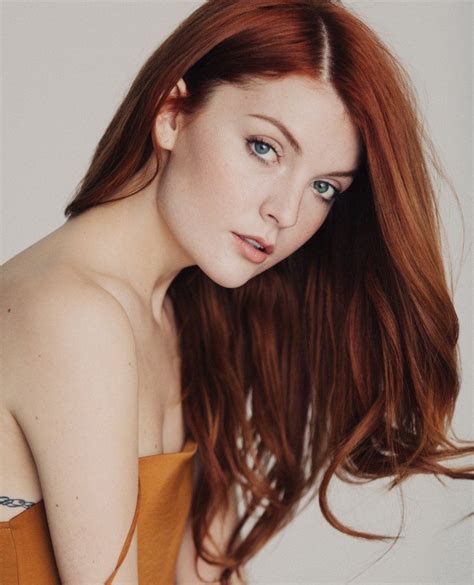 Elyse Dufour Red Hair Woman Stunning Redhead Hair