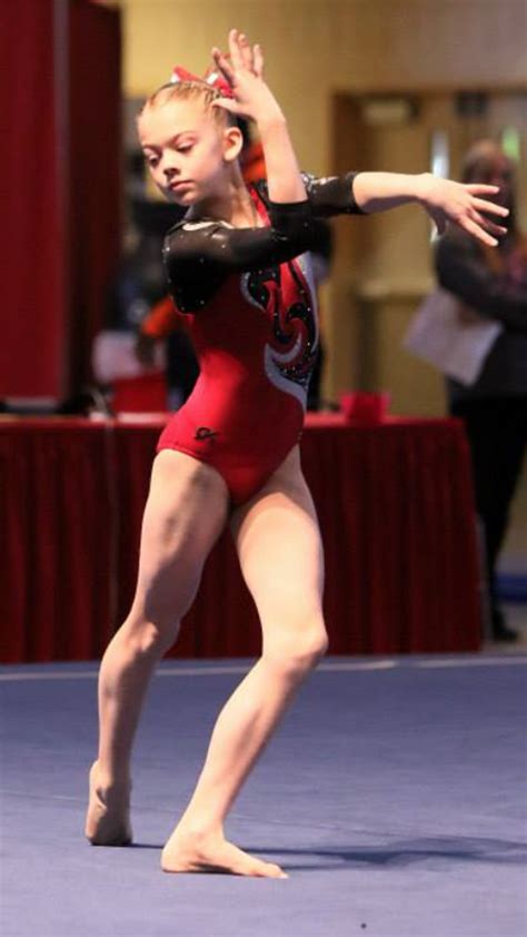 Whitney Bjerken Gymnastics Meet💘 Gymnastics Dance