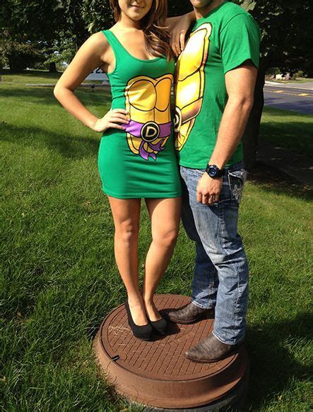 Couples Turtle Gear Couple Halloween Costumes
