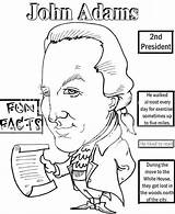 Adams John Coloring Pages Things David Posted Am sketch template