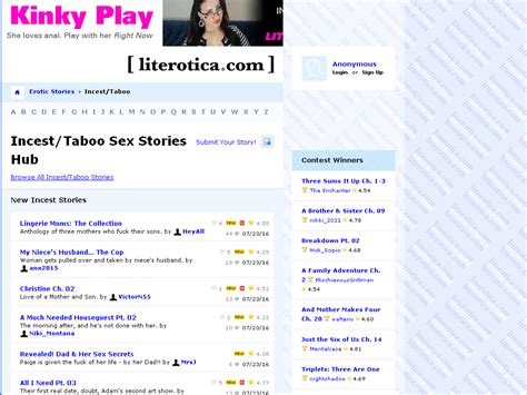 Taboo Sex Stories Literotica